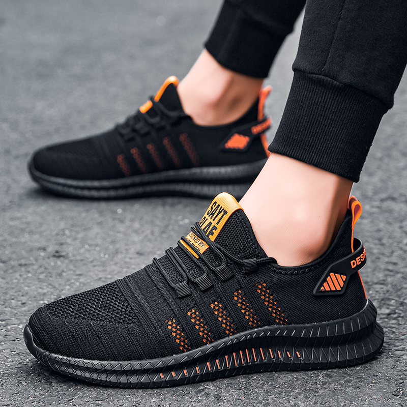 Hardloopschoenen voor heren 2022, luxe merk, sportschoenen voor heren, lichtgewicht mesh, ademend, voor de herfst, casual sneakers, gratis verzending